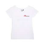 T-shirt donna bianca Io Amo senza frontiere