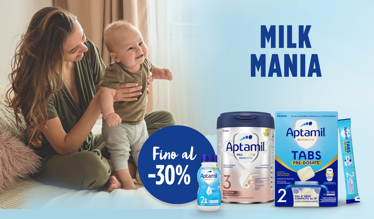Approfitta degli sconti fino al 30% su una selezione di prodotti.