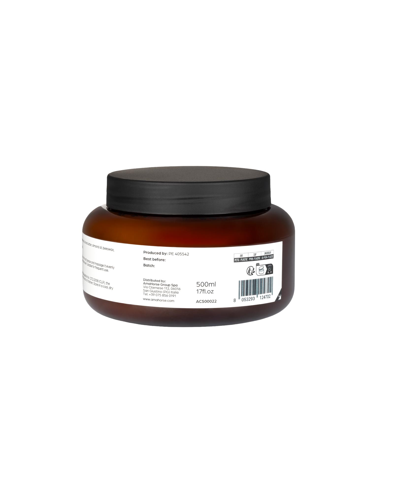 Grasso per zoccoli alla mandorla 500ml