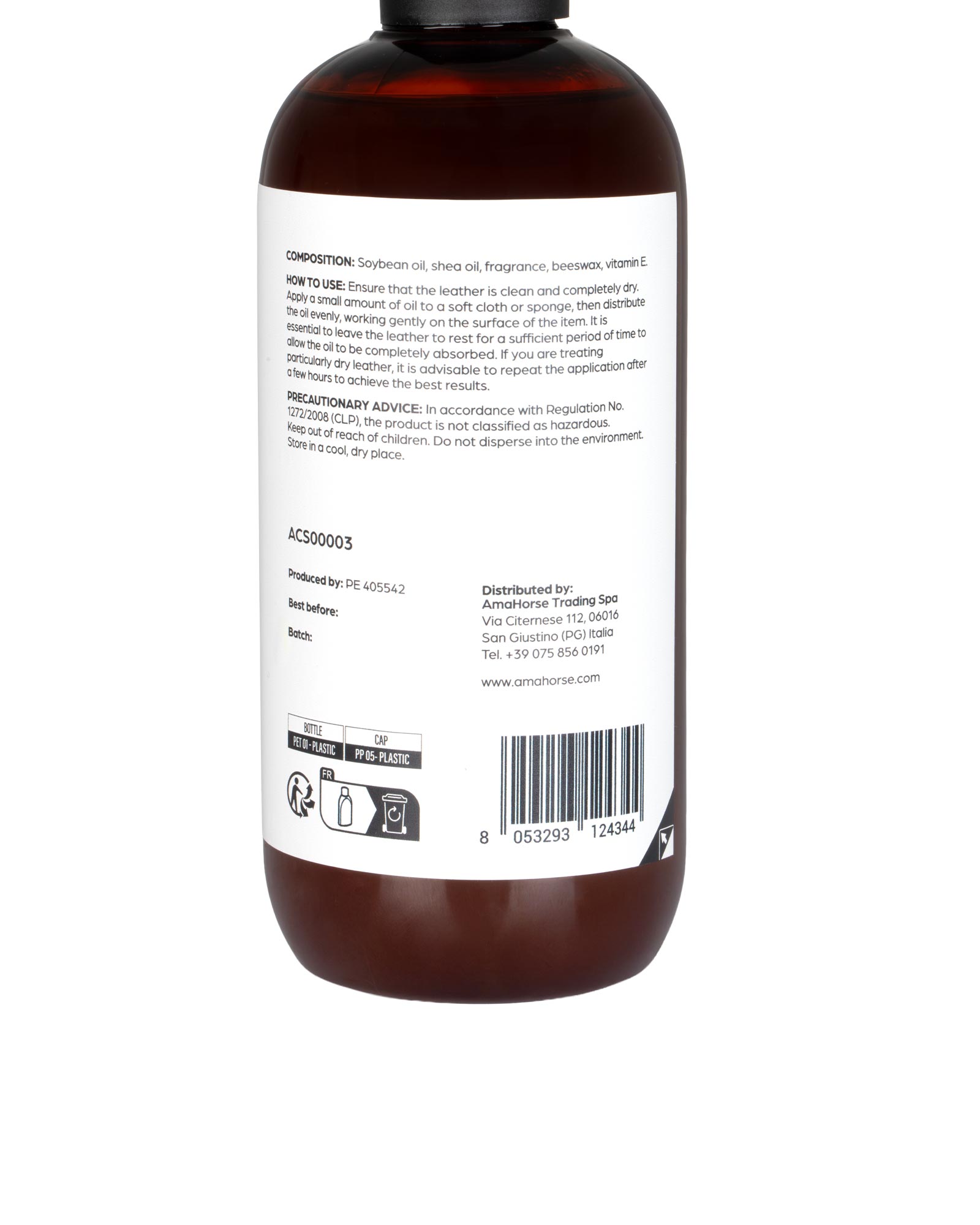 Beeswax leather oil 500ml