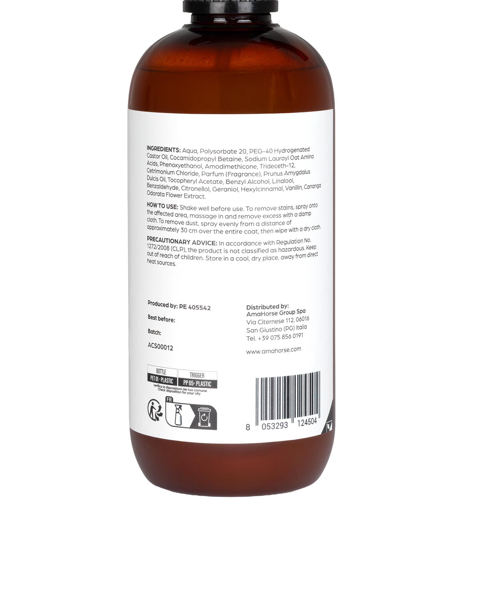 Almond dry shampoo