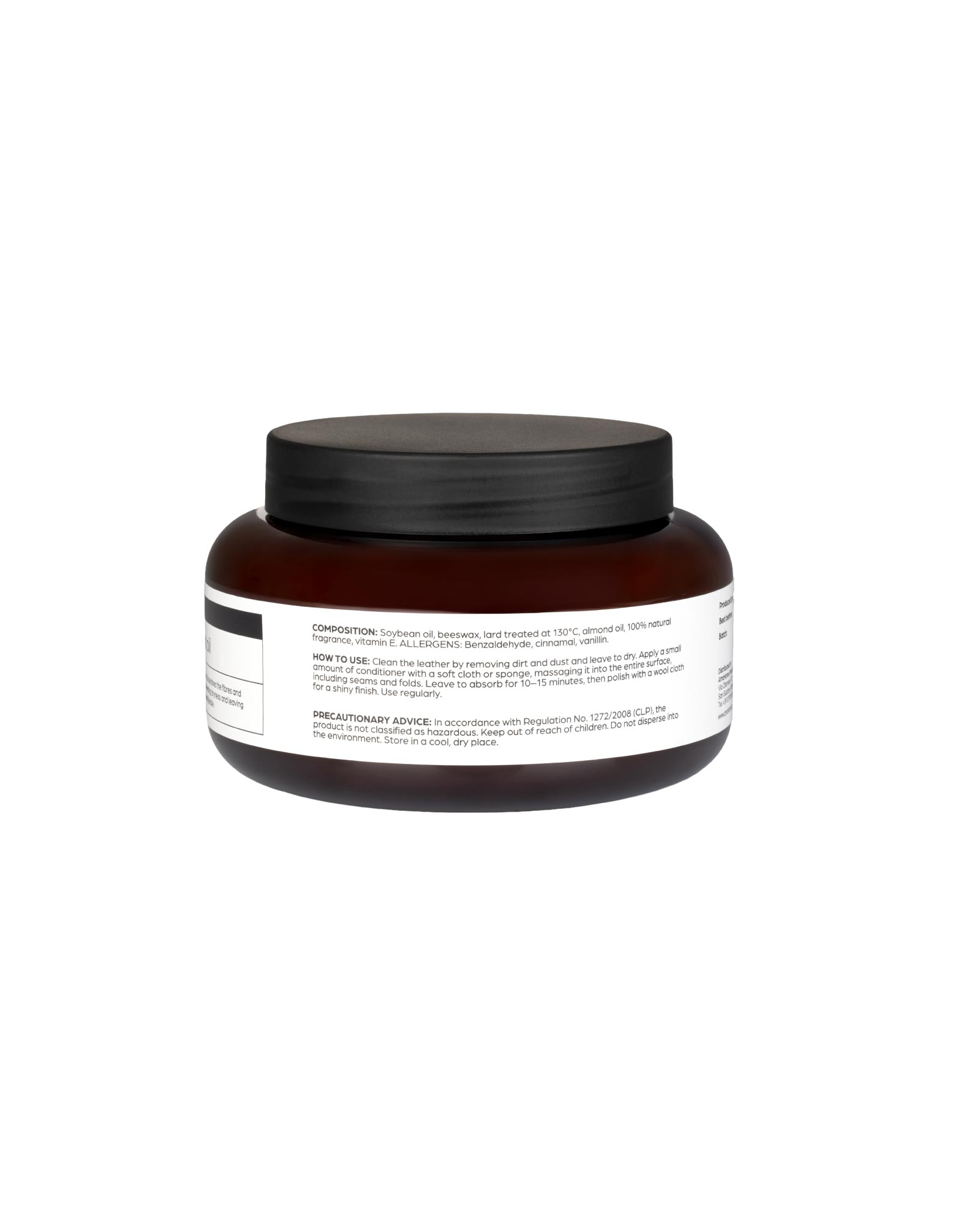 Almond leather conditioner 500ml (glycerin)