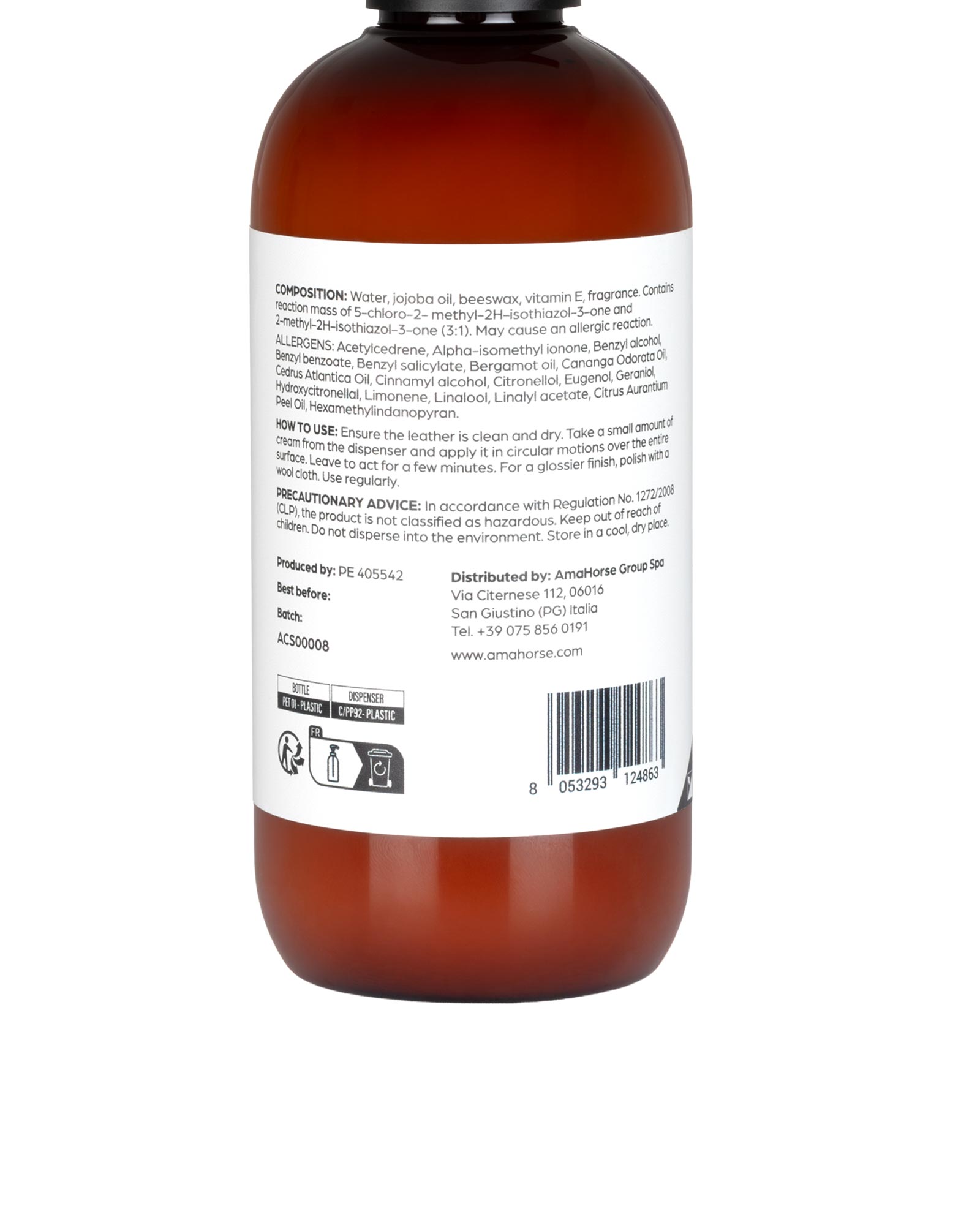 Beeswax leather cream 250ml