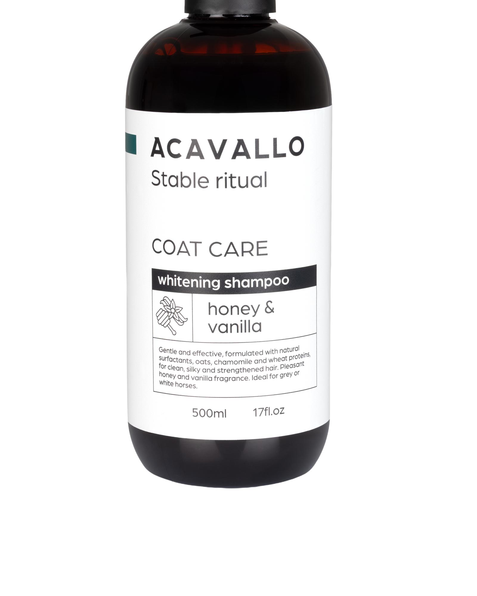 Honey and vanilla shampoo for grey horses 500ml