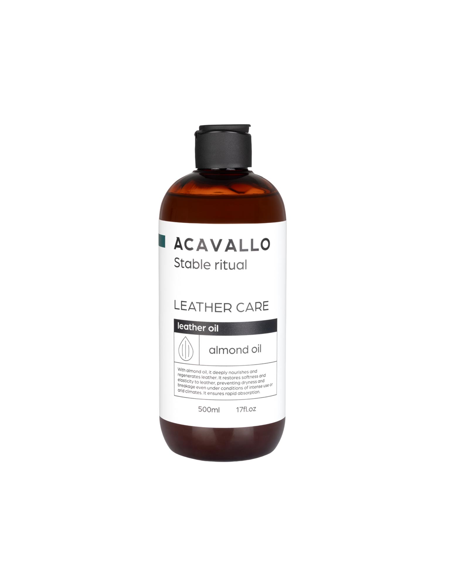 Almond leather oil 500 ml (glycerin)