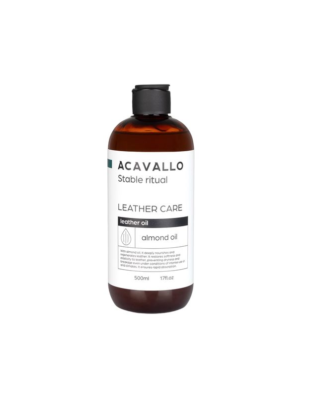 Olio cuoio alla mandorla 500ml (glicerina)