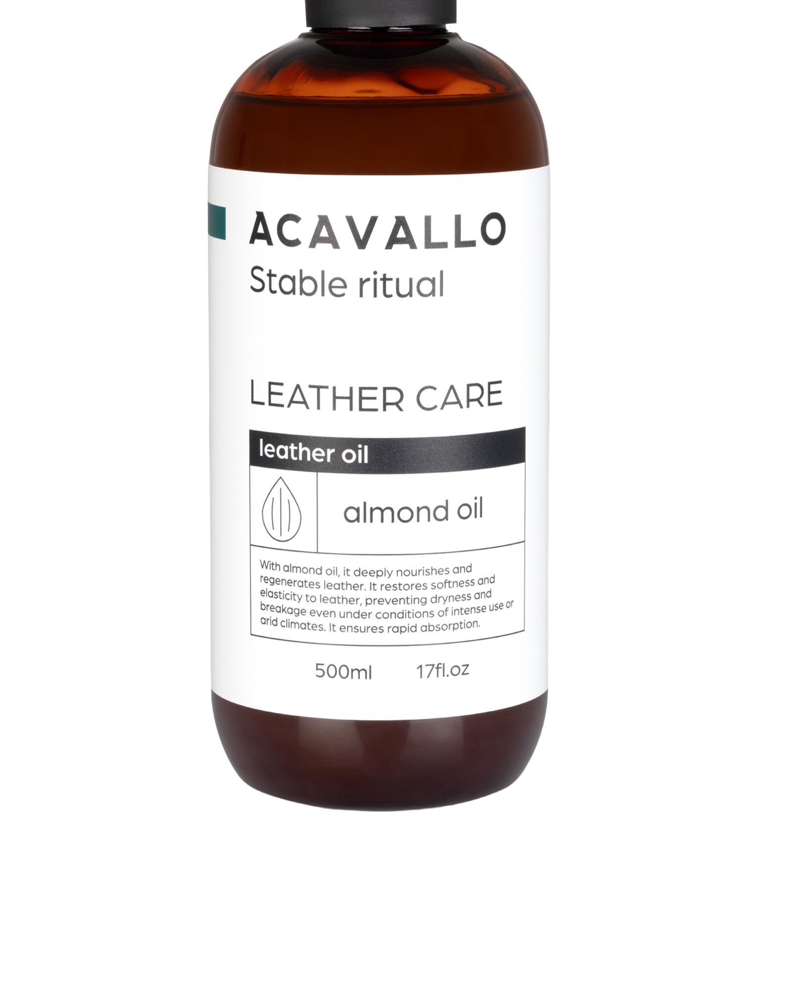 Almond leather oil 500 ml (glycerin)