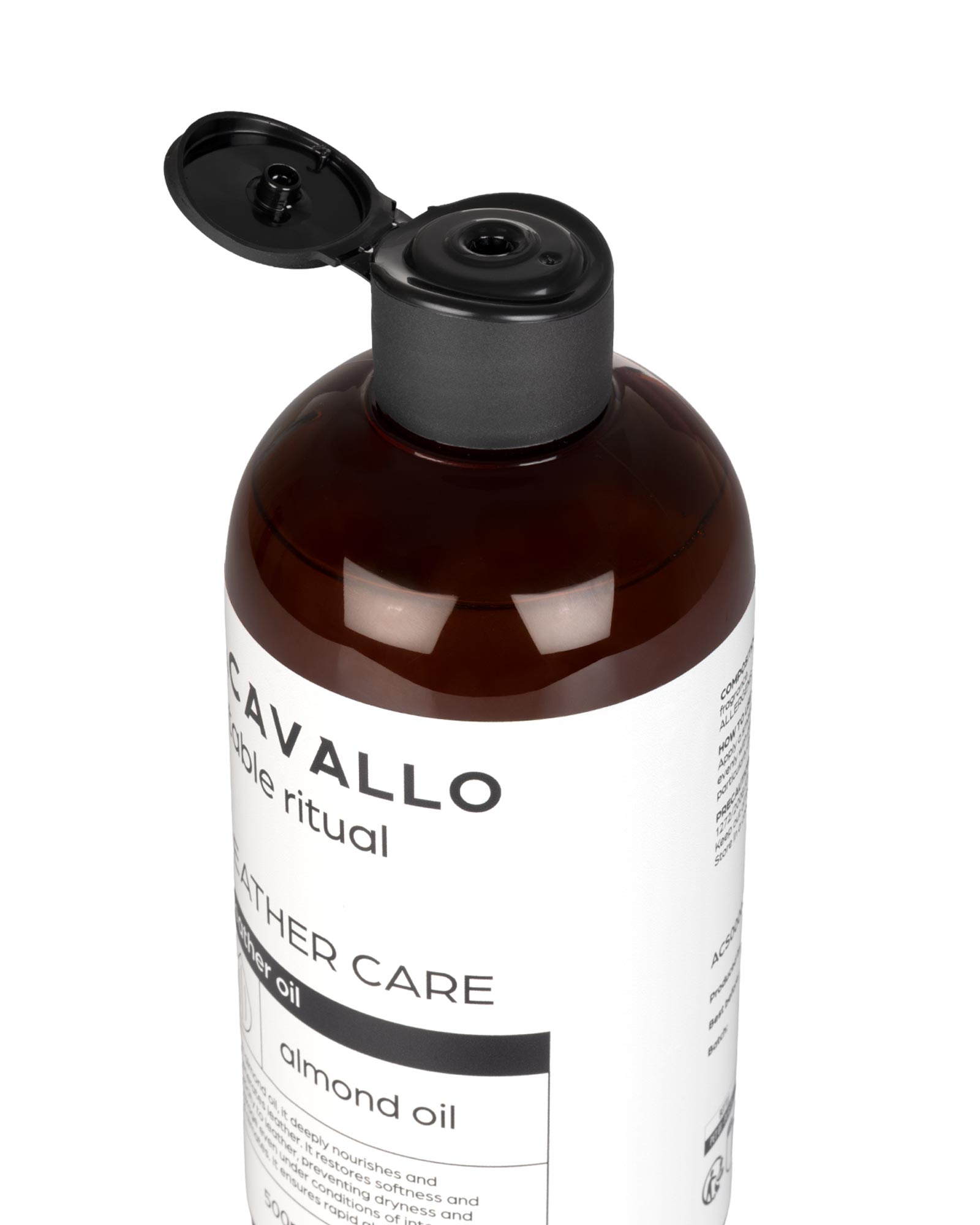 Almond leather oil 500 ml (glycerin)