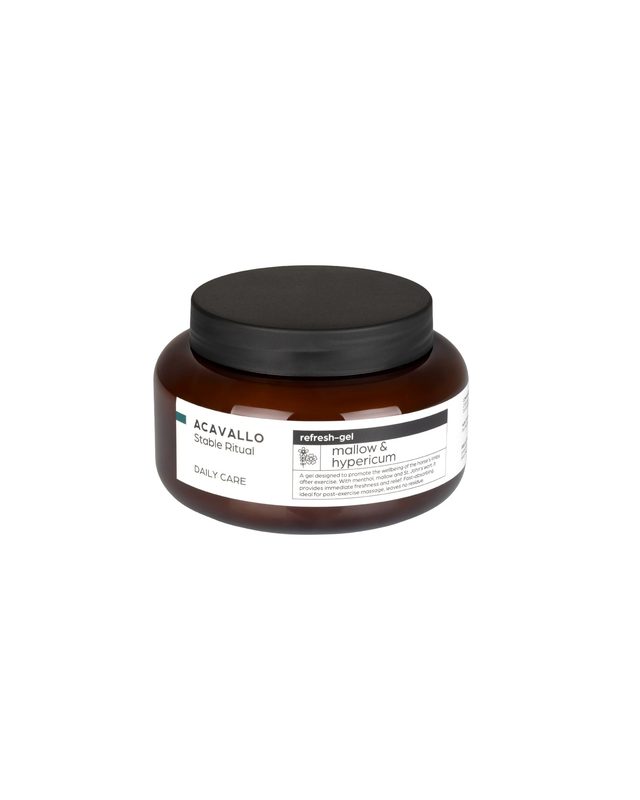Gel rinfrescante con malva e iperico 500ml