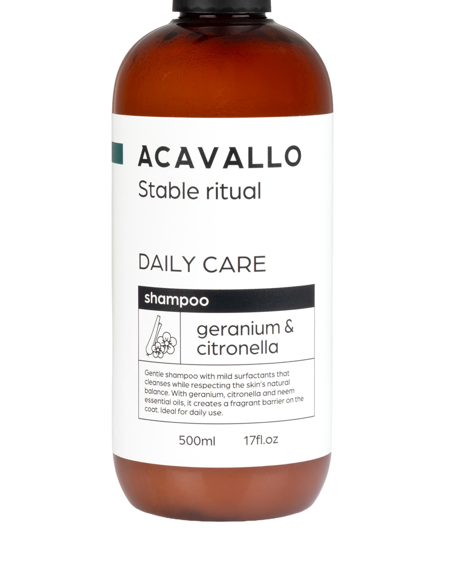 Citronella geranium and neem shampoo 500ml