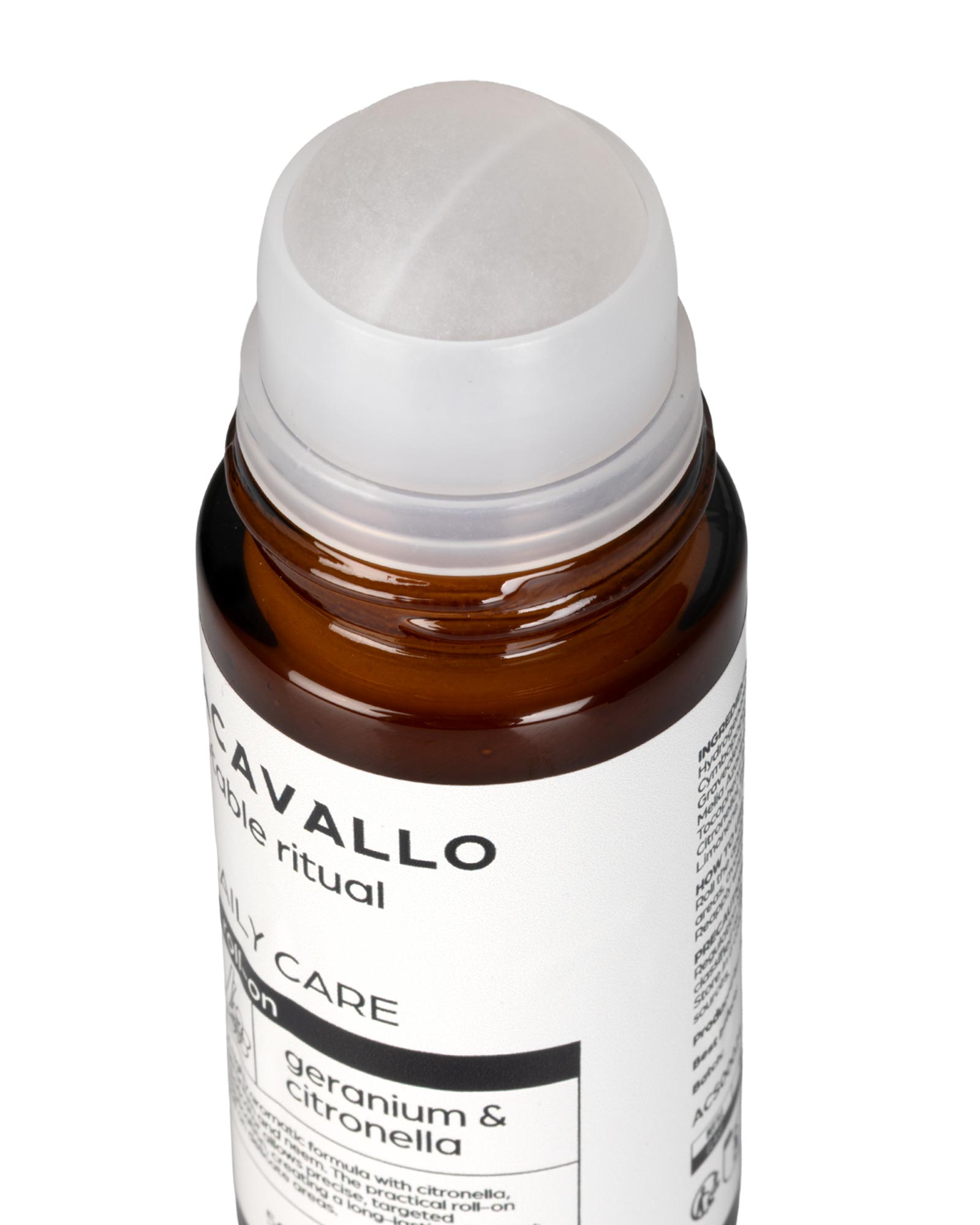 Geranium lemongrass and neem cream roll-on for muzzle 100ml