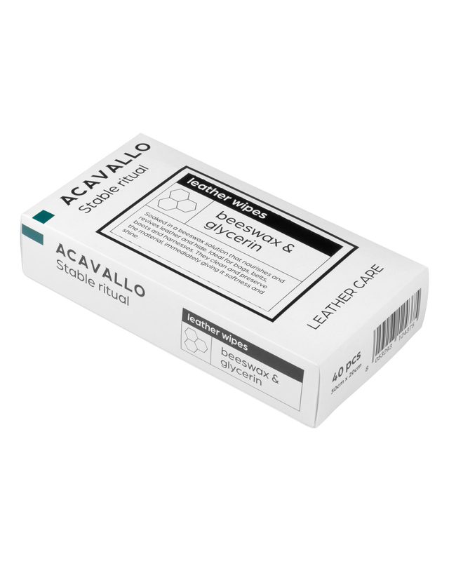 Salviette cuoio alla cera d’api 40 pz.