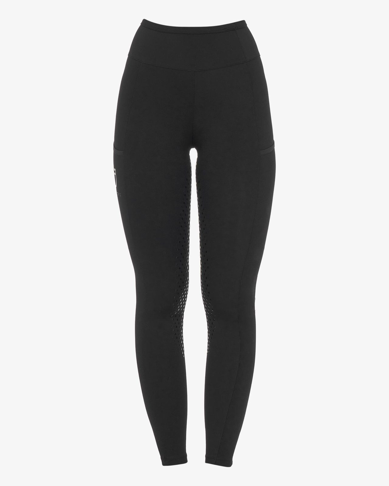 Leggins donna con decorazioni perforate