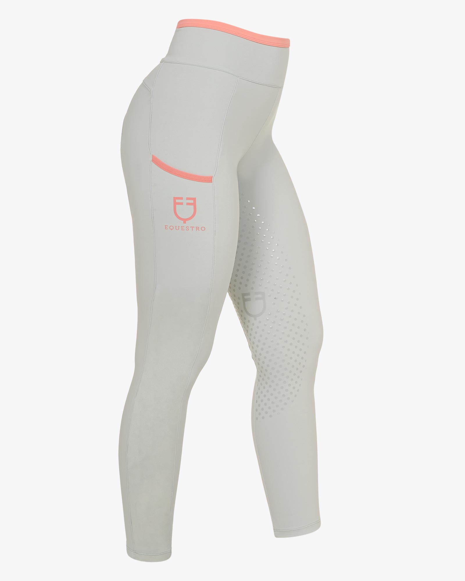 Leggins donna con decorazioni perforate