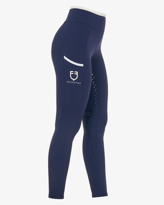 Leggins donna con decorazioni perforate