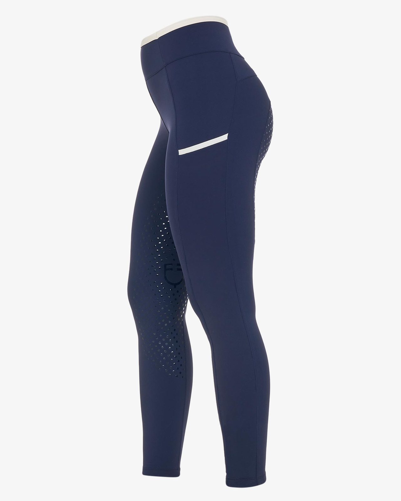 Leggins donna con decorazioni perforate