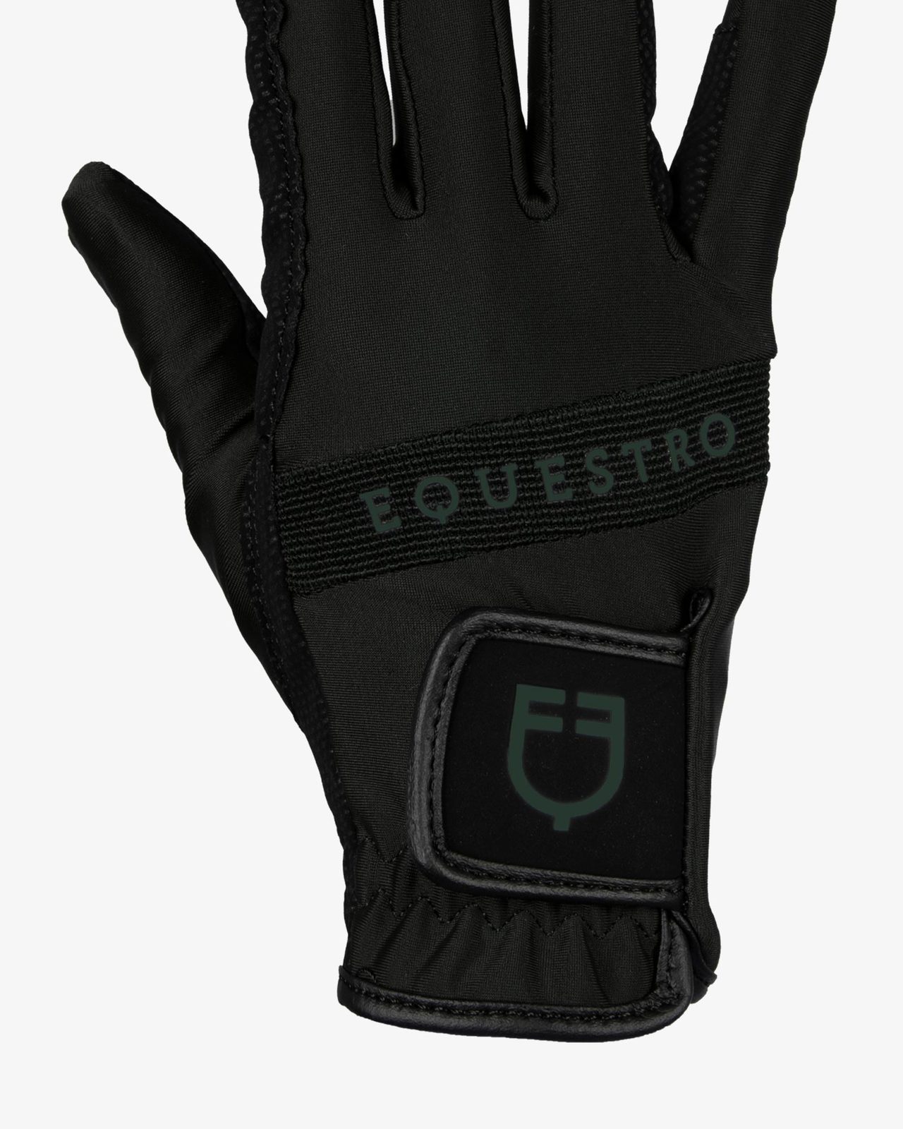 Gloves in technical fabric with multicolor logo