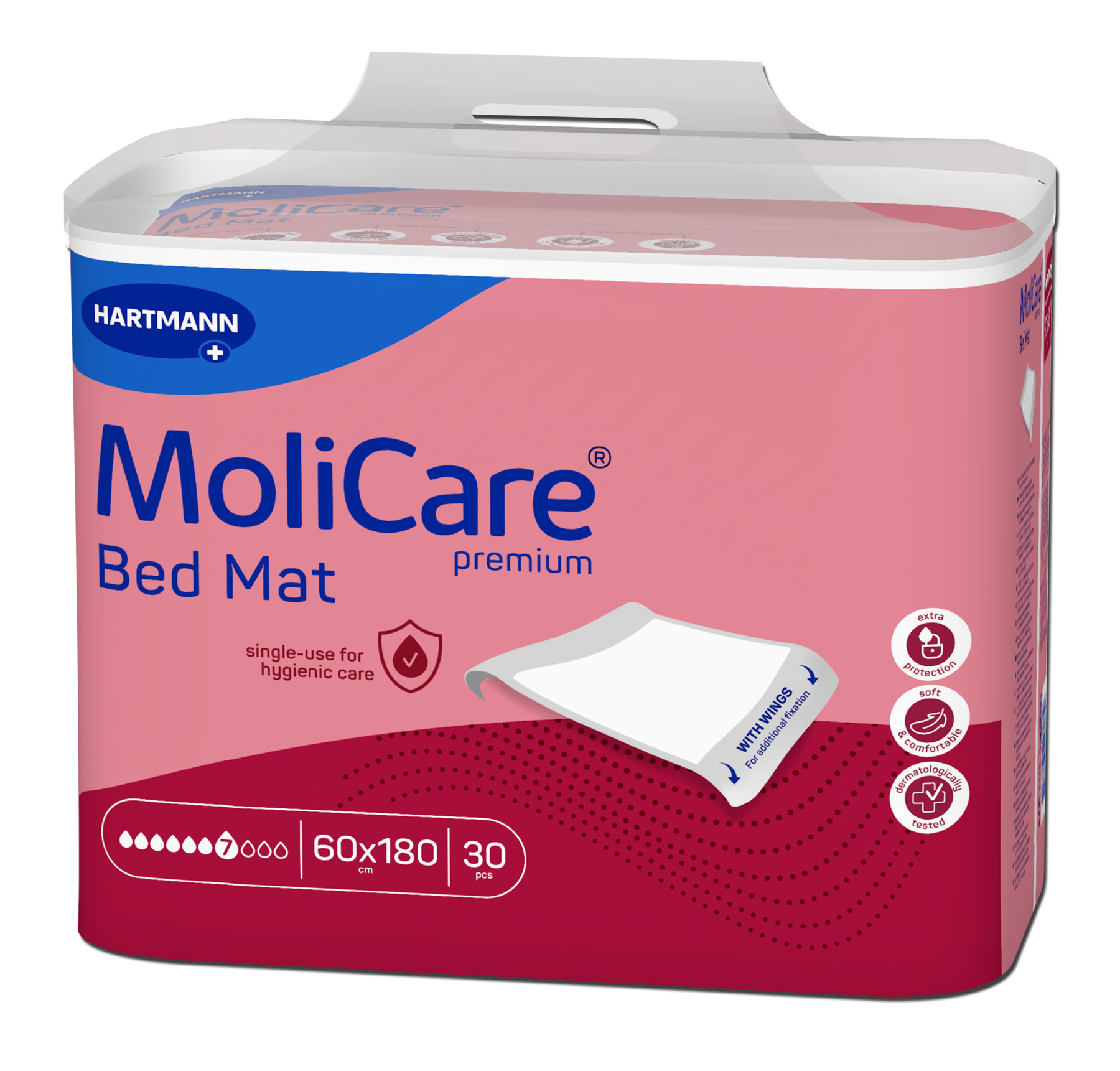 MoliCare Bed Mat 7gocce con ali