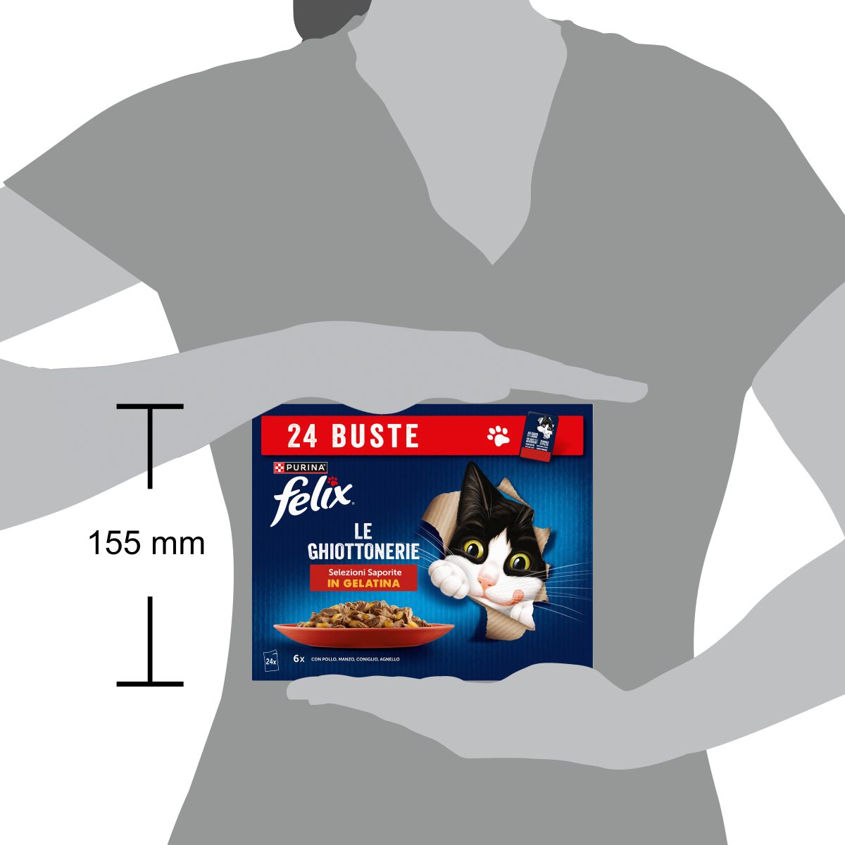 Felix Ghiottonerie Selezioni Saporite - (Pollo/Manzo/Coniglio/Agnello)