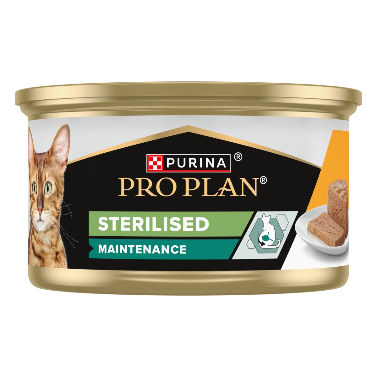 PURINA® PRO PLAN® STERILISED Mousse, ricco in pollo