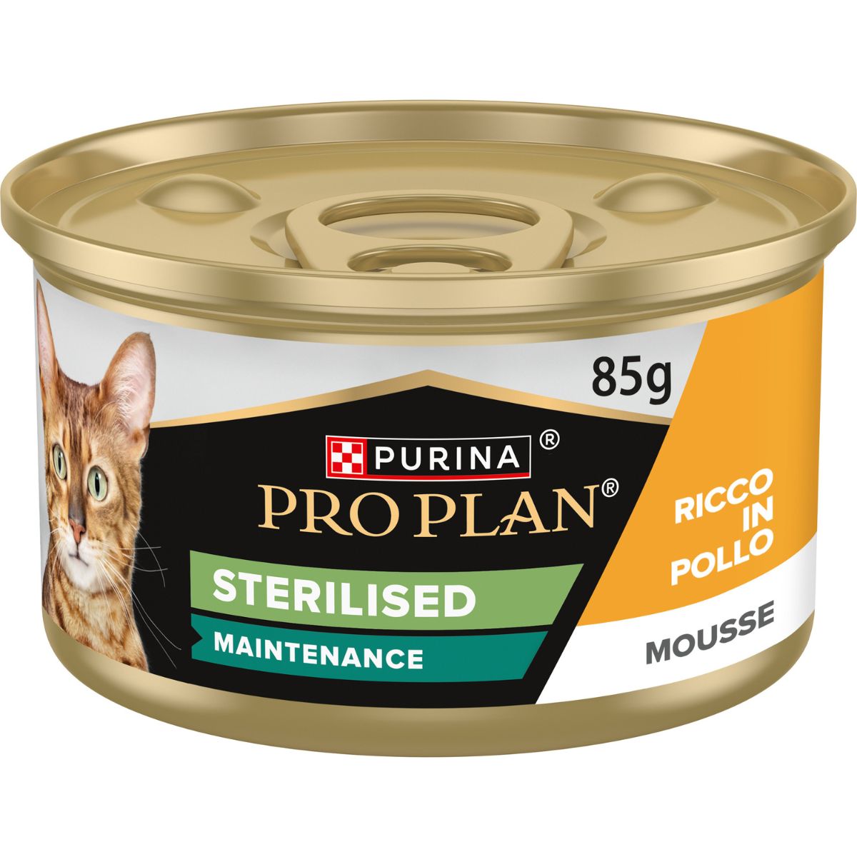 PURINA® PRO PLAN® STERILISED Mousse, ricco in pollo