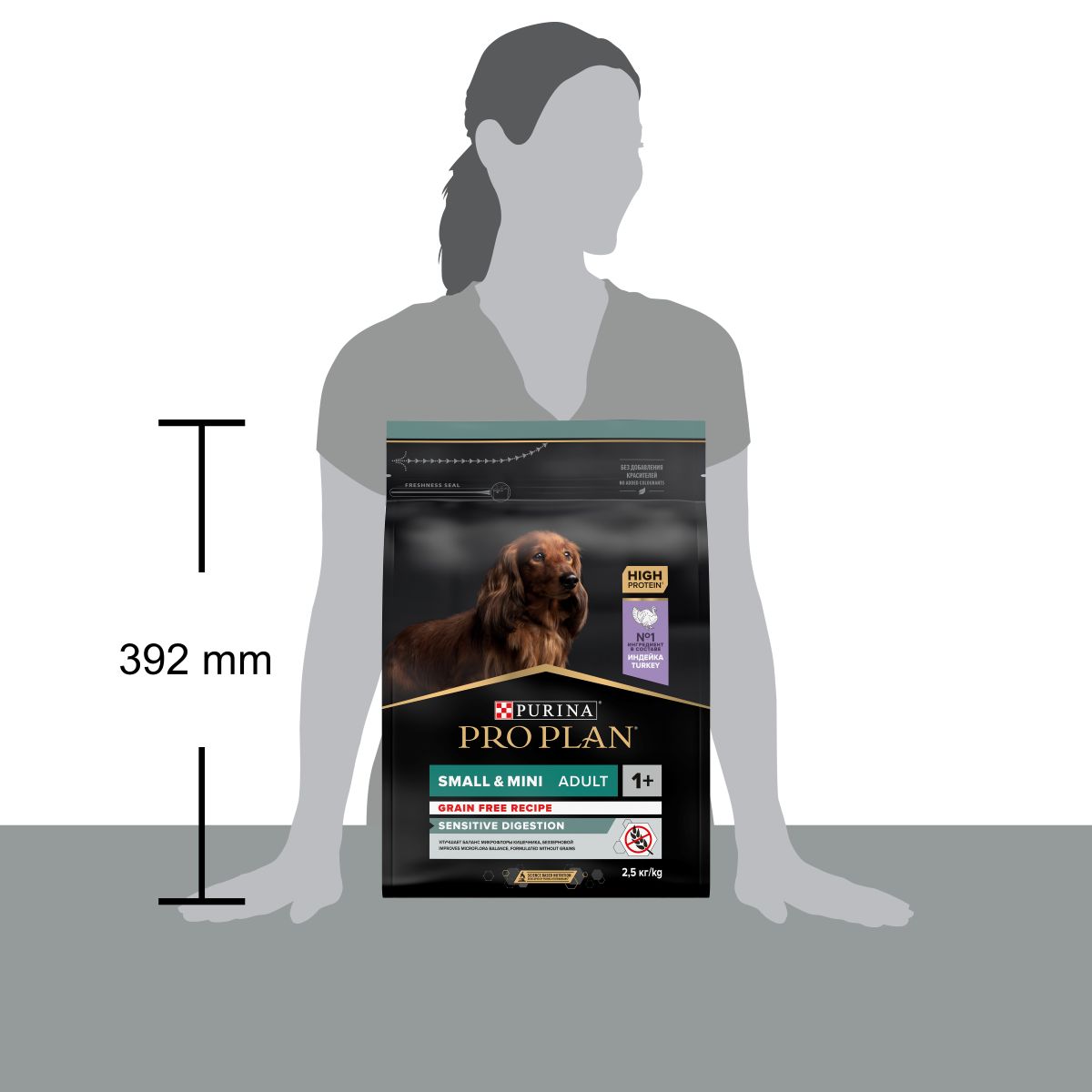 Purina Pro Plan Grain Free Formula Small & Mini Adult Sensitive Digestion Ricco In Tacchino
