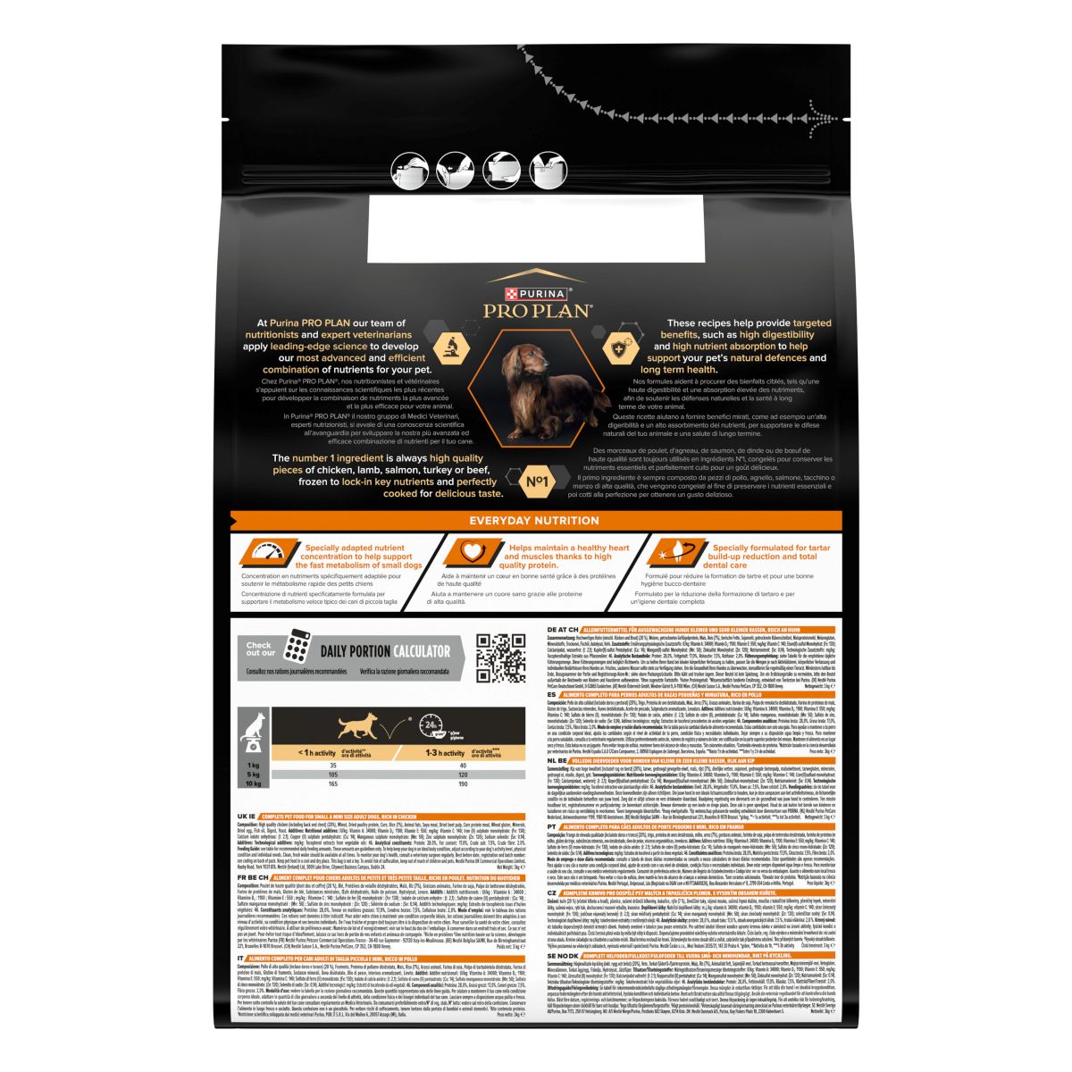 PURINA PRO PLAN® Small&Mini Adult Everyday Nutrition Cane Crocchette
