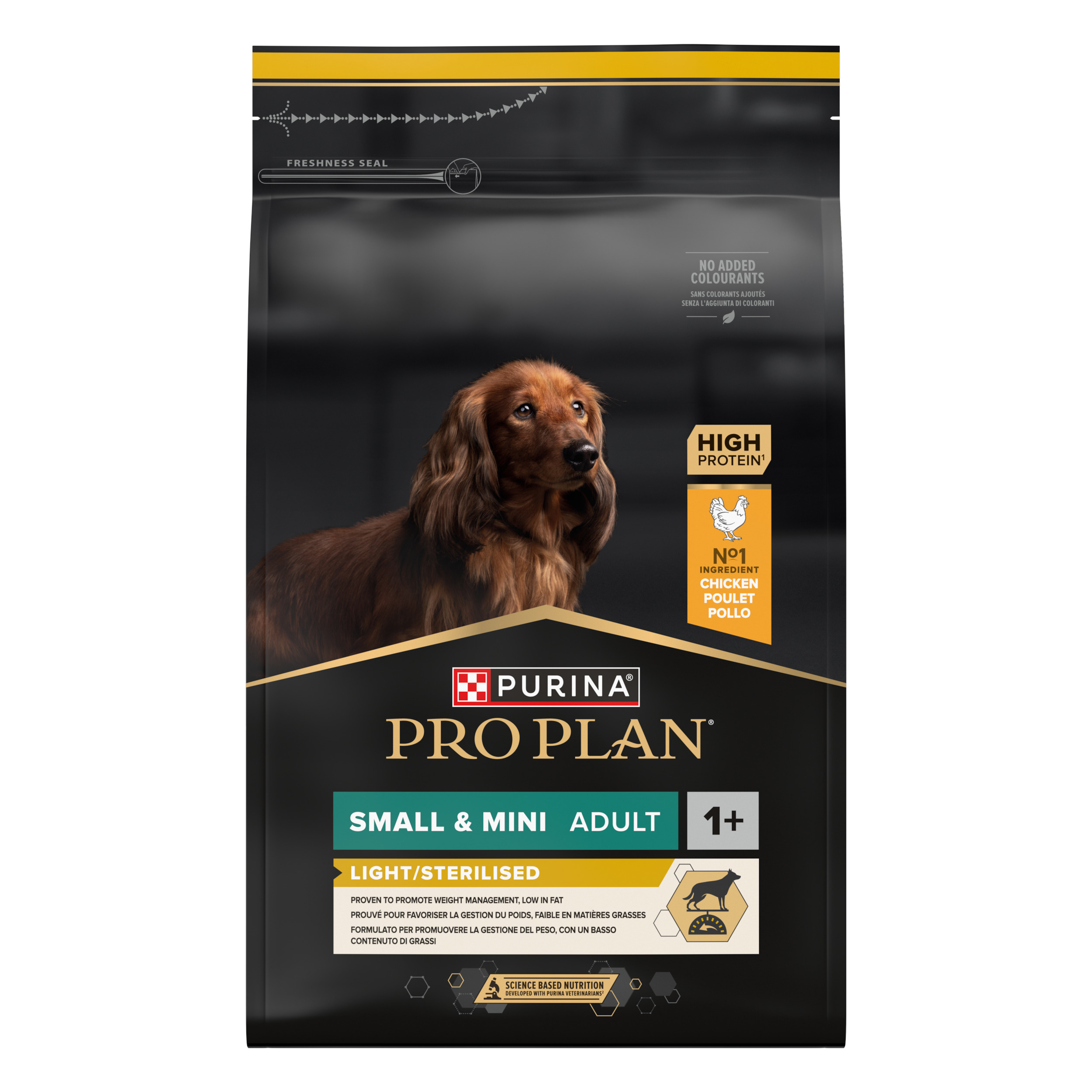 Purina Pro Plan Small & Mini Adult Light / Sterilised Ricco In Pollo

