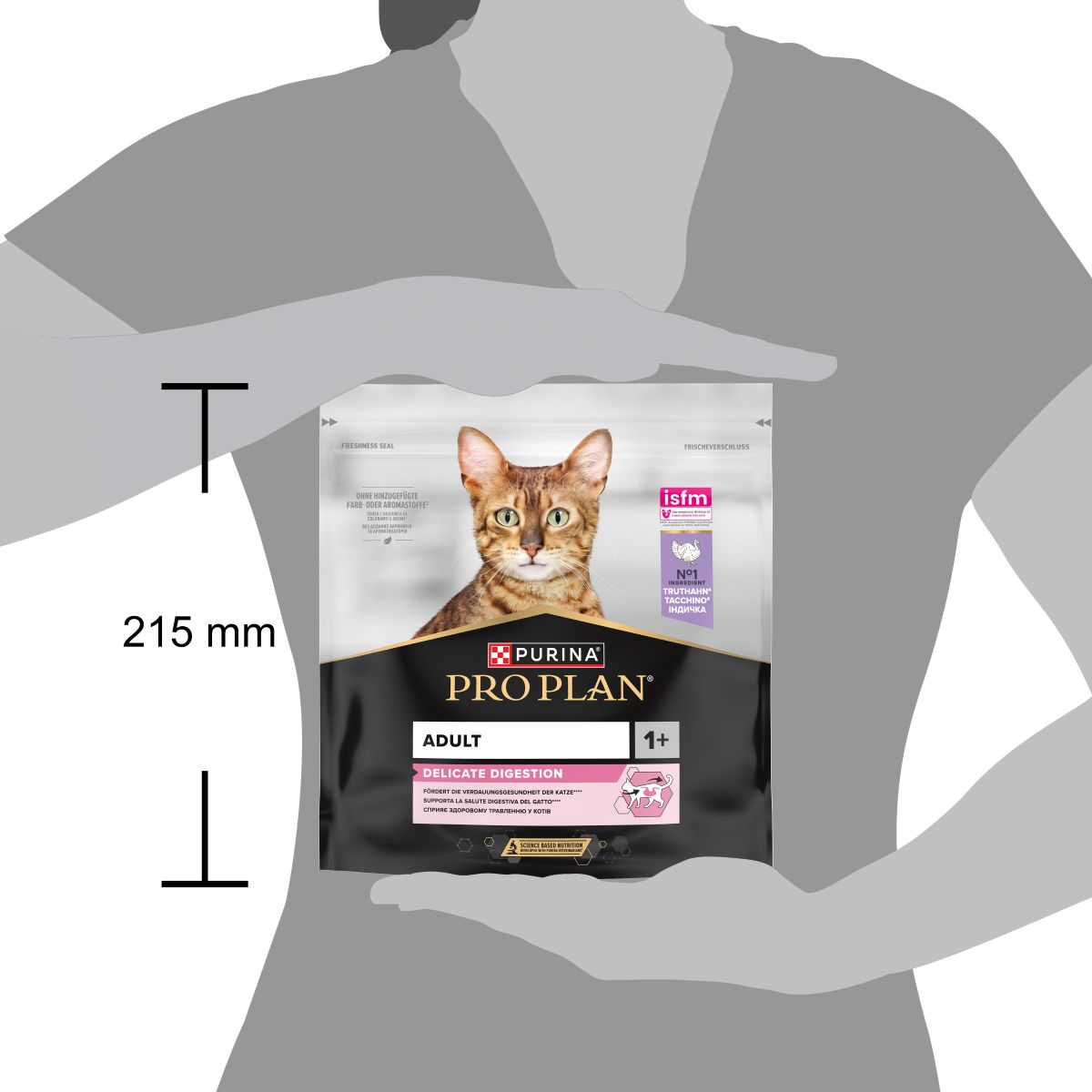 PURINA PRO PLAN CAT DELICATE DIGESTION con Tacchino