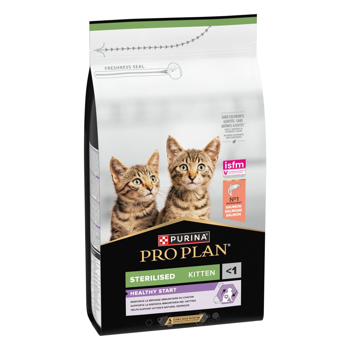 PURINA PRO PLAN® STERILISED Kitten Crocchette ricche in Salmone