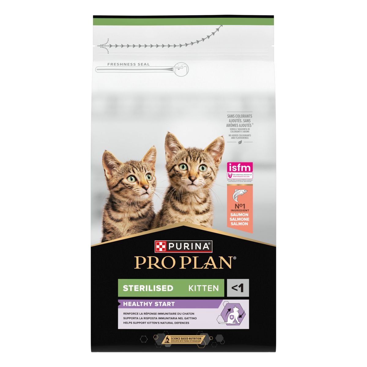 PURINA PRO PLAN® STERILISED Kitten Crocchette ricche in Salmone