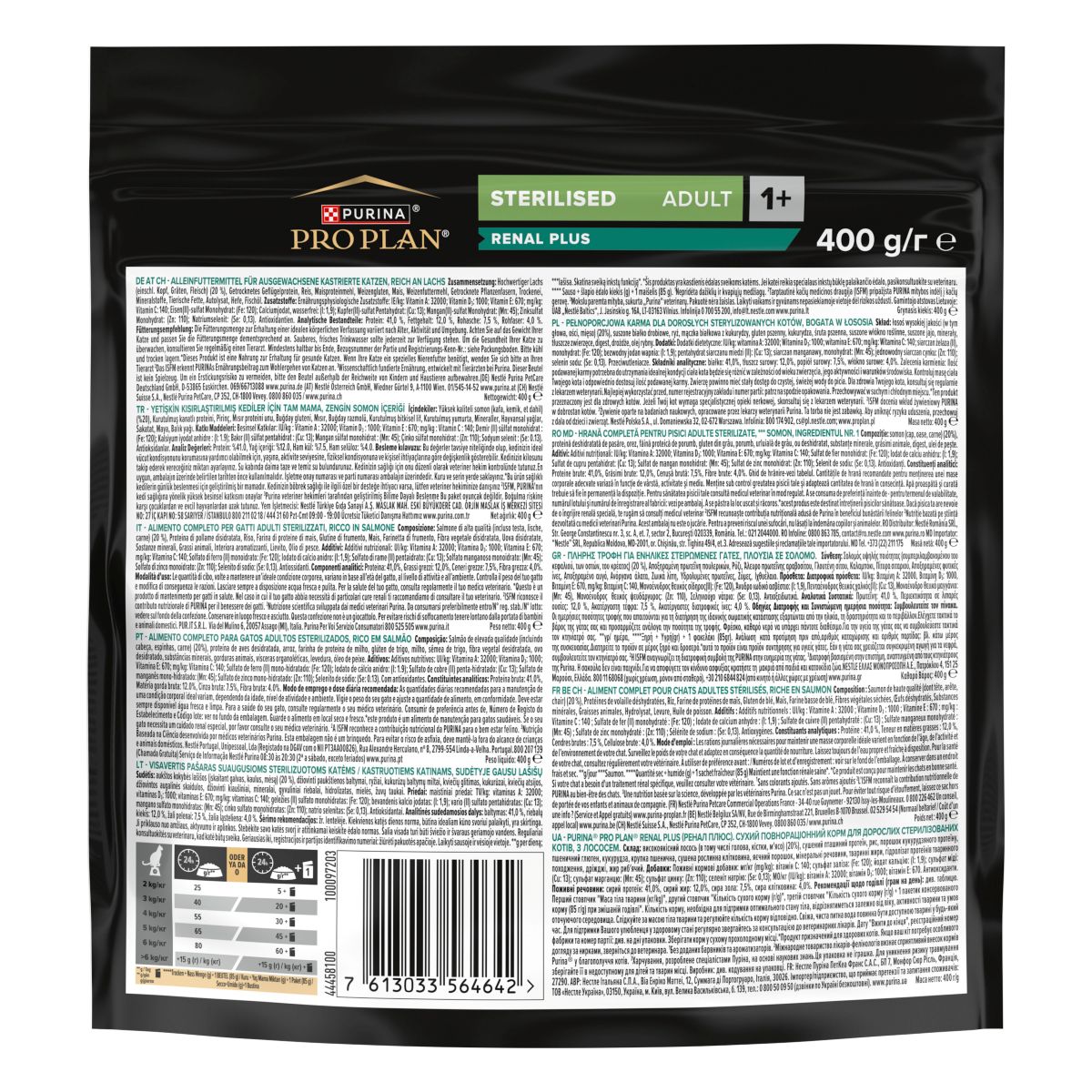 PURINA PRO PLAN® Sterilised Gatto Crocchette ricco in salmone