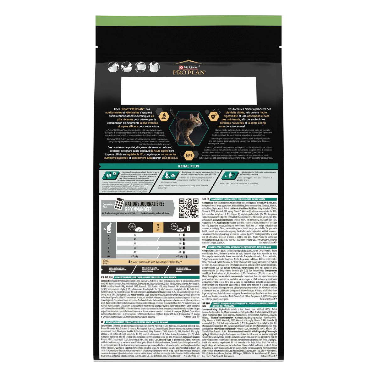PURINA PRO PLAN® Sterilised Gatto Crocchette ricco in salmone