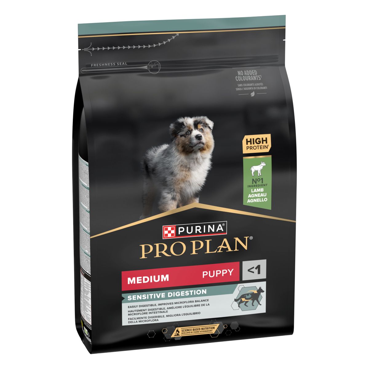 Purina Pro Plan Medium Puppy Sensitive Digestion Ricco In Agnello

