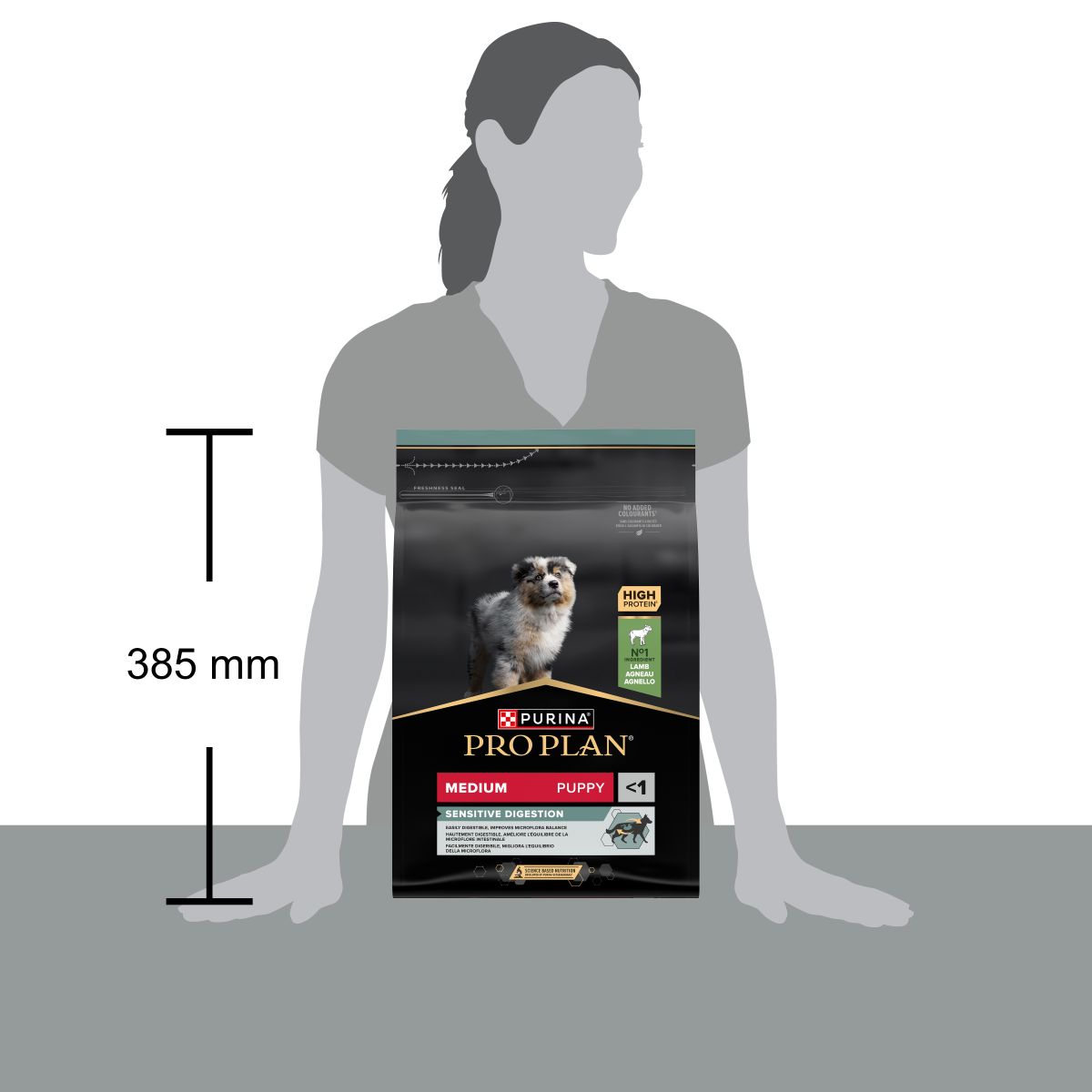 Purina Pro Plan Medium Puppy Sensitive Digestion Ricco In Agnello

