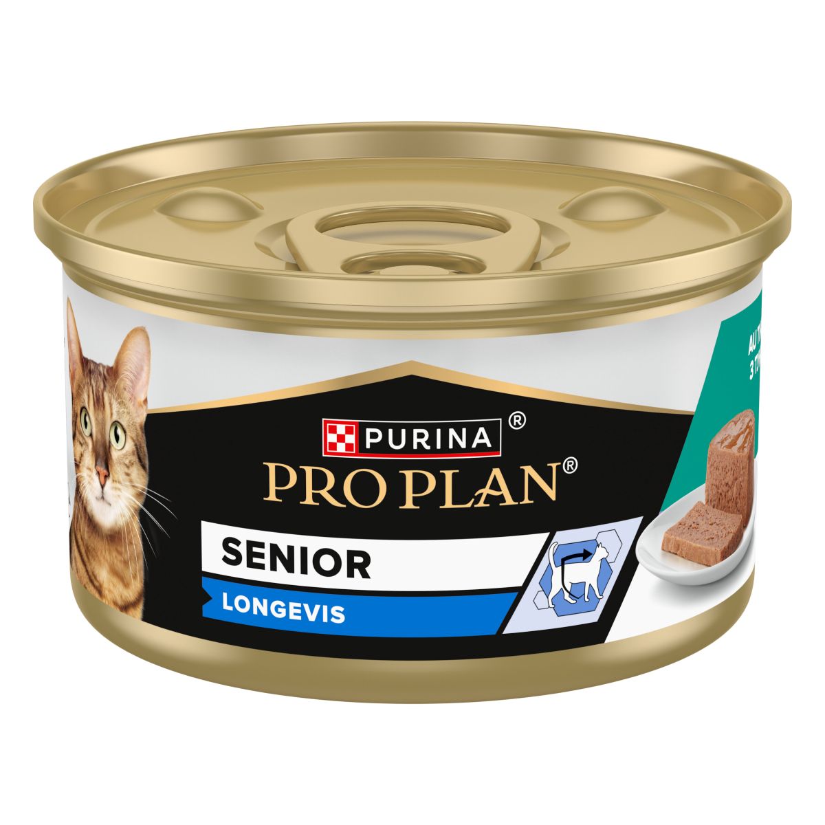 PURINA ® PRO PLAN ® Senior 7+ LONGEVIS Mousse con tonno
