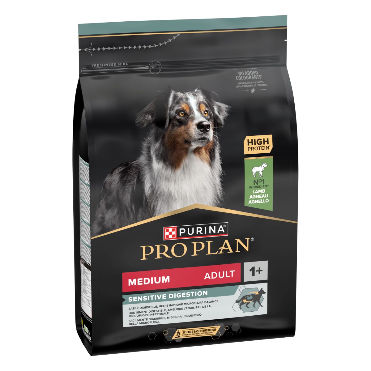 Purina Pro Plan Medium Adult Sensitive Digestion Ricco In Agnello
