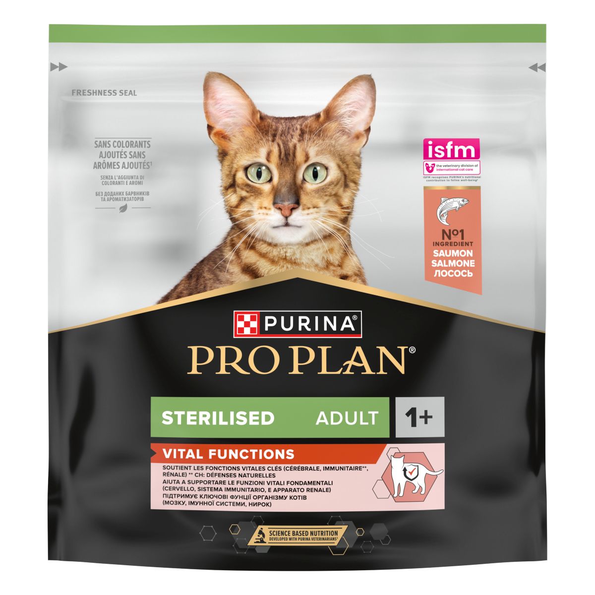 PURINA PRO PLAN® Sterilised Adult 1+ Vital Functions Ricco In Salmone