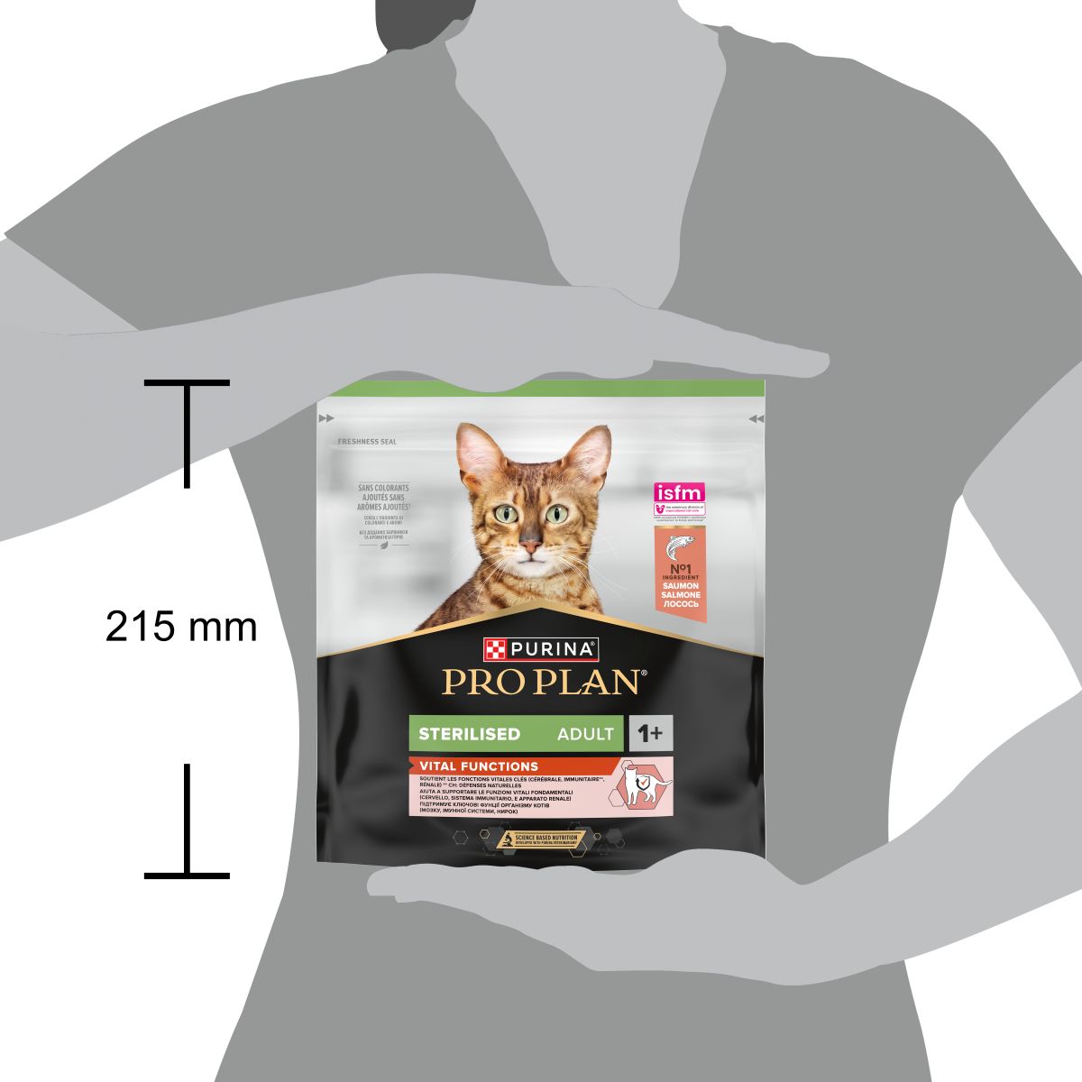 PURINA PRO PLAN® Sterilised Adult 1+ Vital Functions Ricco In Salmone