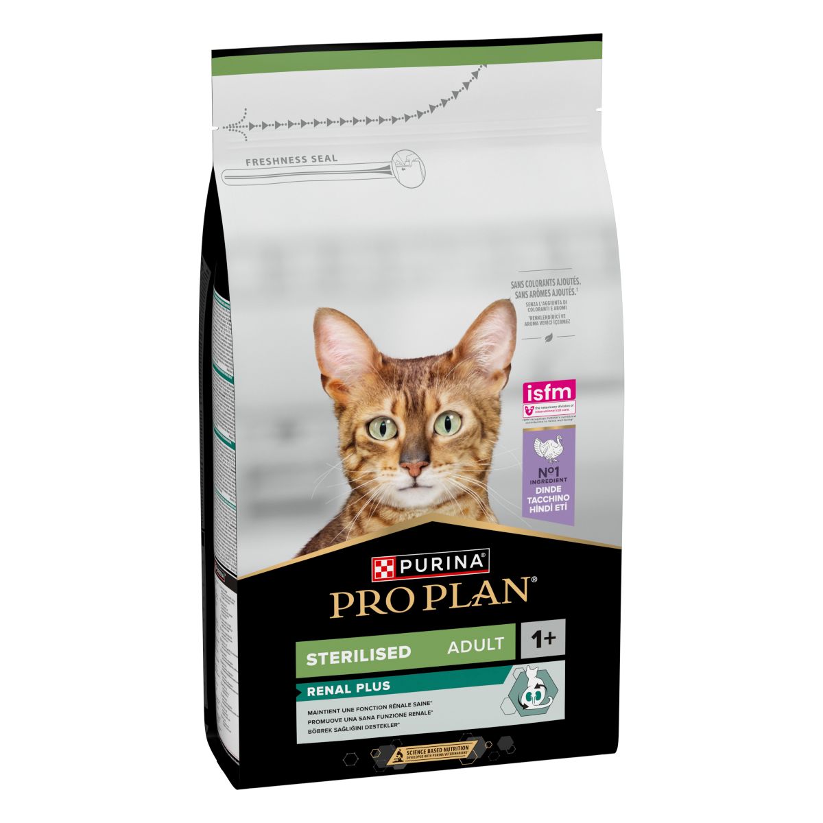 PURINA PRO PLAN® Sterilised Adult 1+ Renal Plus Ricco In Tacchino