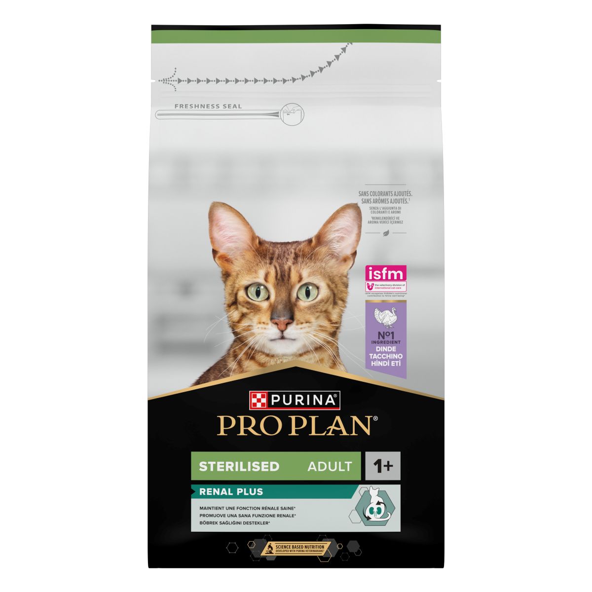 PURINA PRO PLAN® Sterilised Adult 1+ Renal Plus Ricco In Tacchino