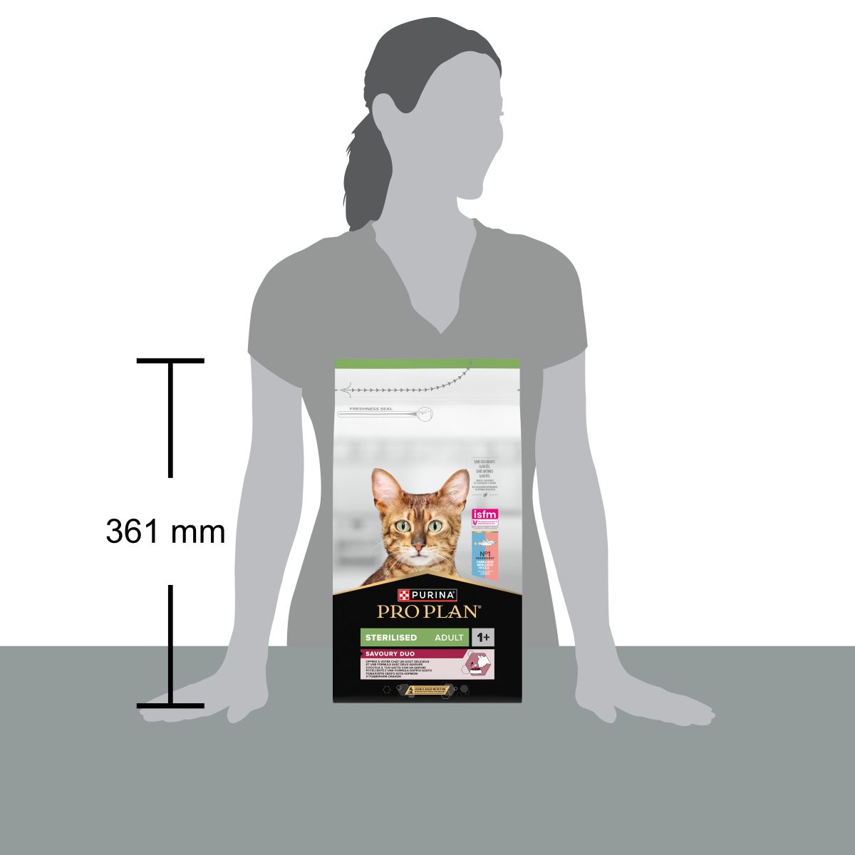 PURINA PRO PLAN® Sterilised Adult 1+ Savoury Duo Ricco In Merluzzo E Trota