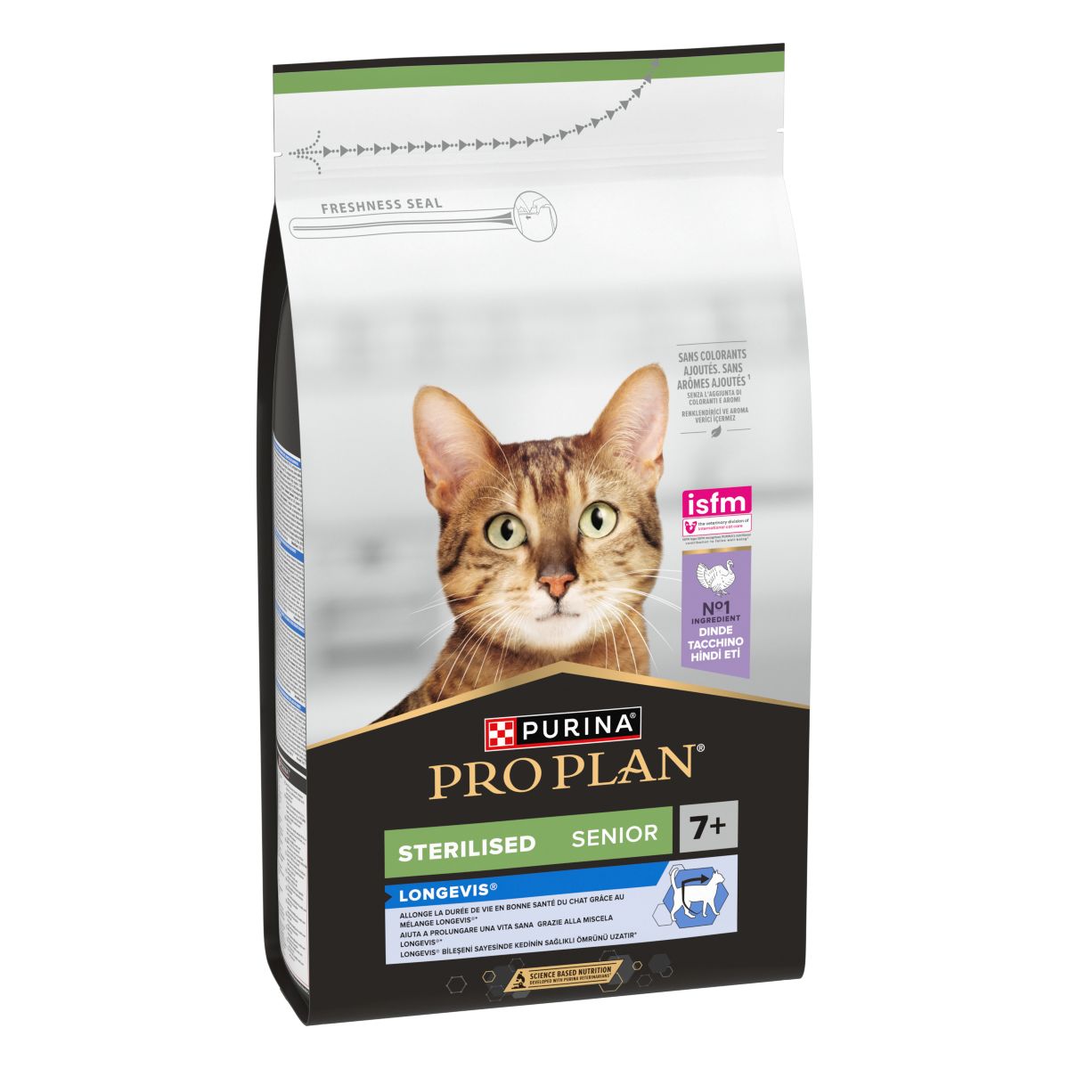 PURINA PRO PLAN® Sterilised senior 7+ Gatto Crocchette ricco in tacchino