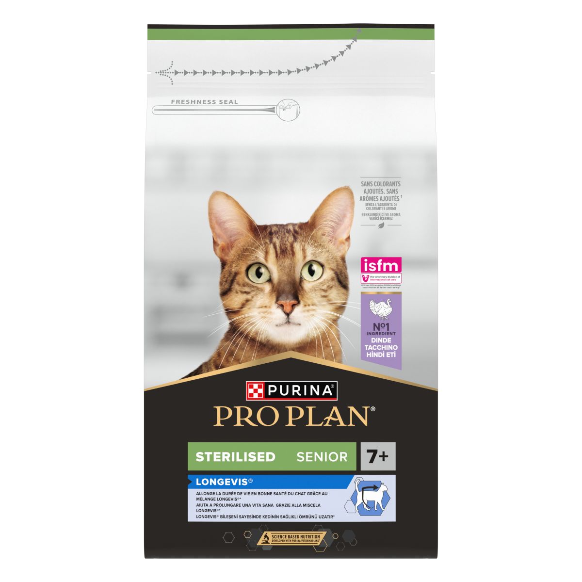 PURINA PRO PLAN® Sterilised senior 7+ Gatto Crocchette ricco in tacchino