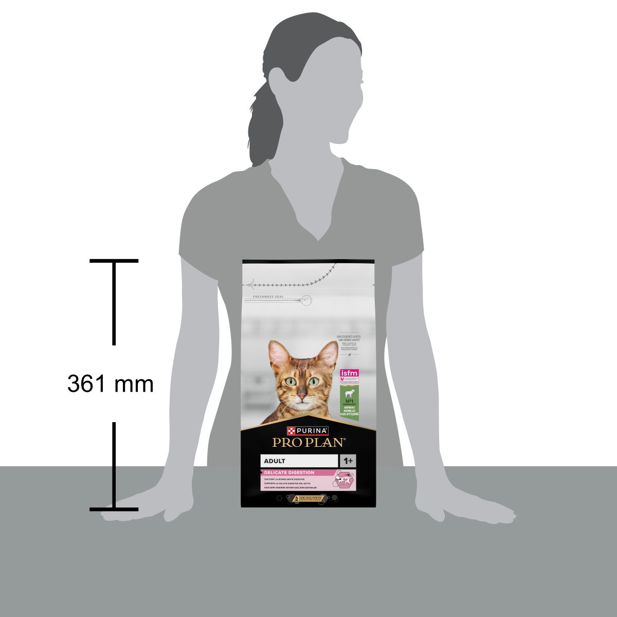 PURINA PRO PLAN® DELICATE Gatto Crocchette con agnello