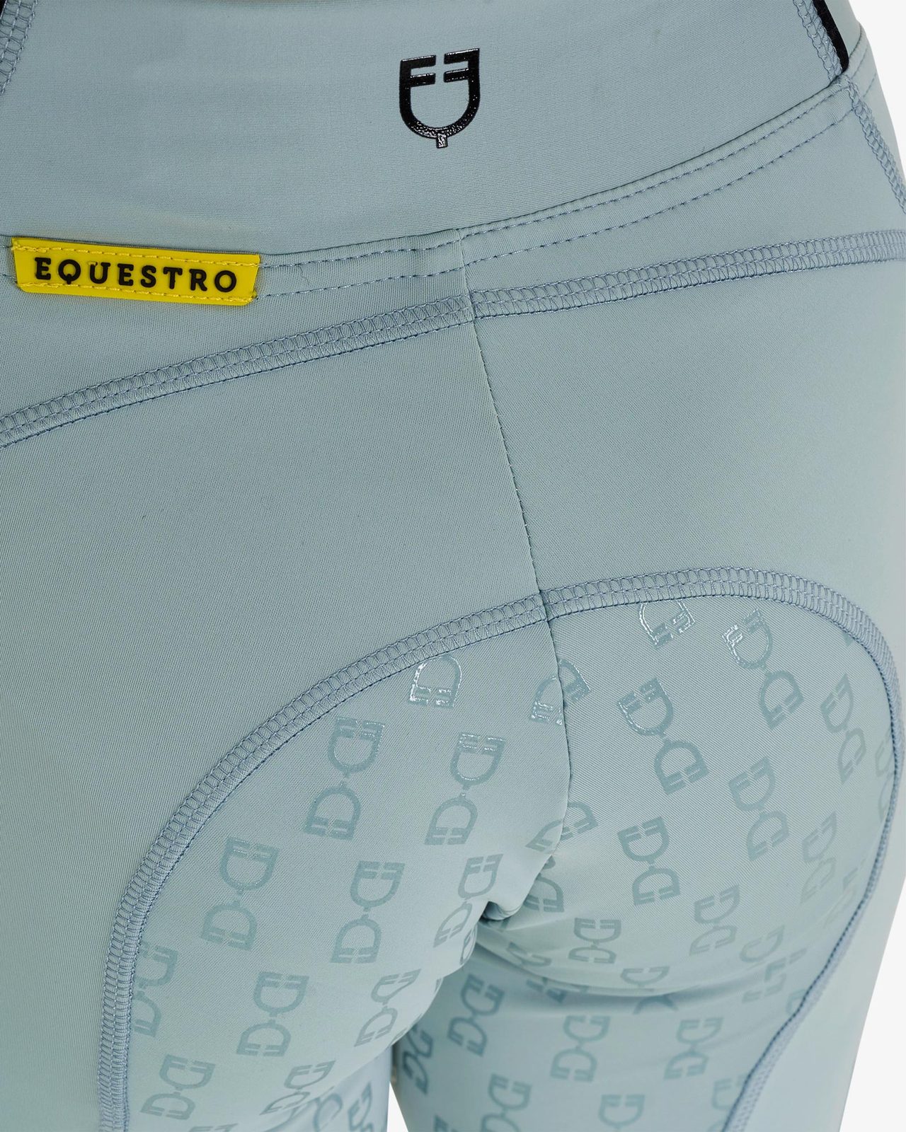 Girls' slim fit grip leggings with logo