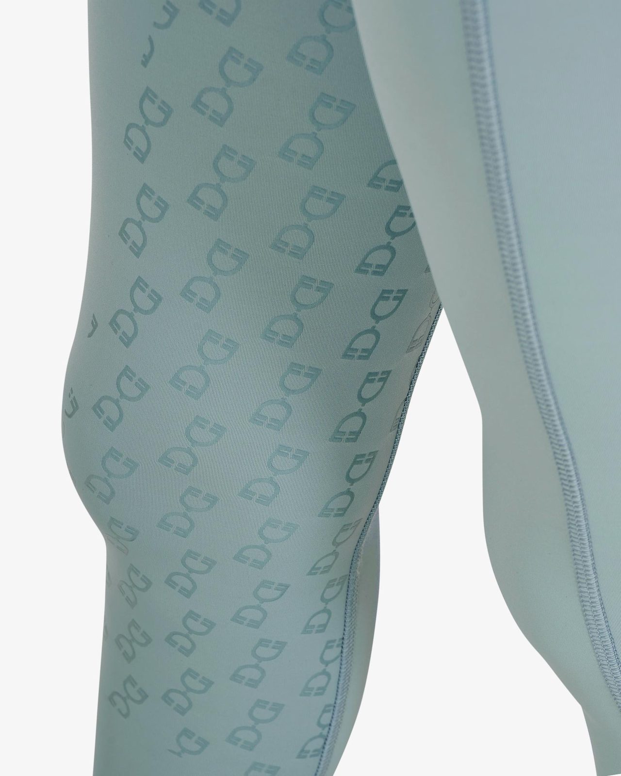 Girls' slim fit grip leggings with logo