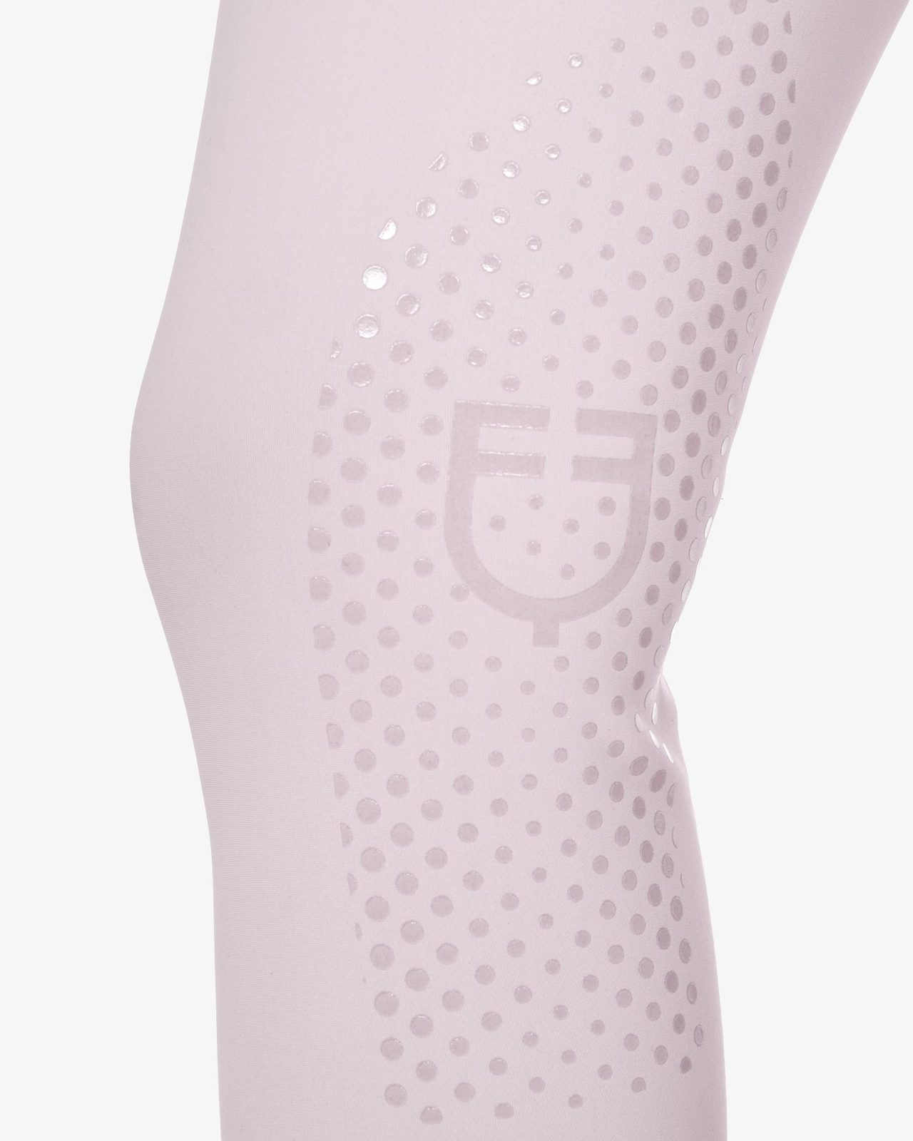 Women's high-waisted breeches with rhinestone logo