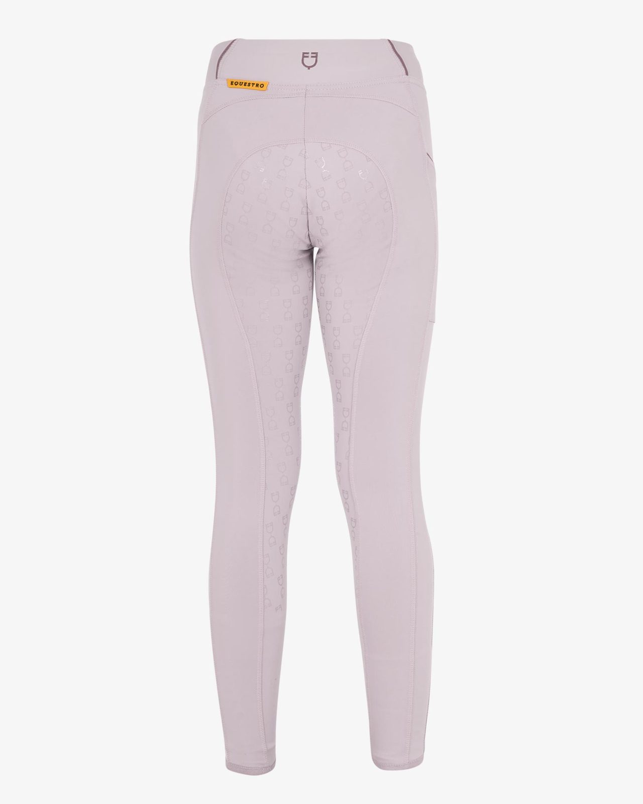 Girls' slim fit grip leggings with logo