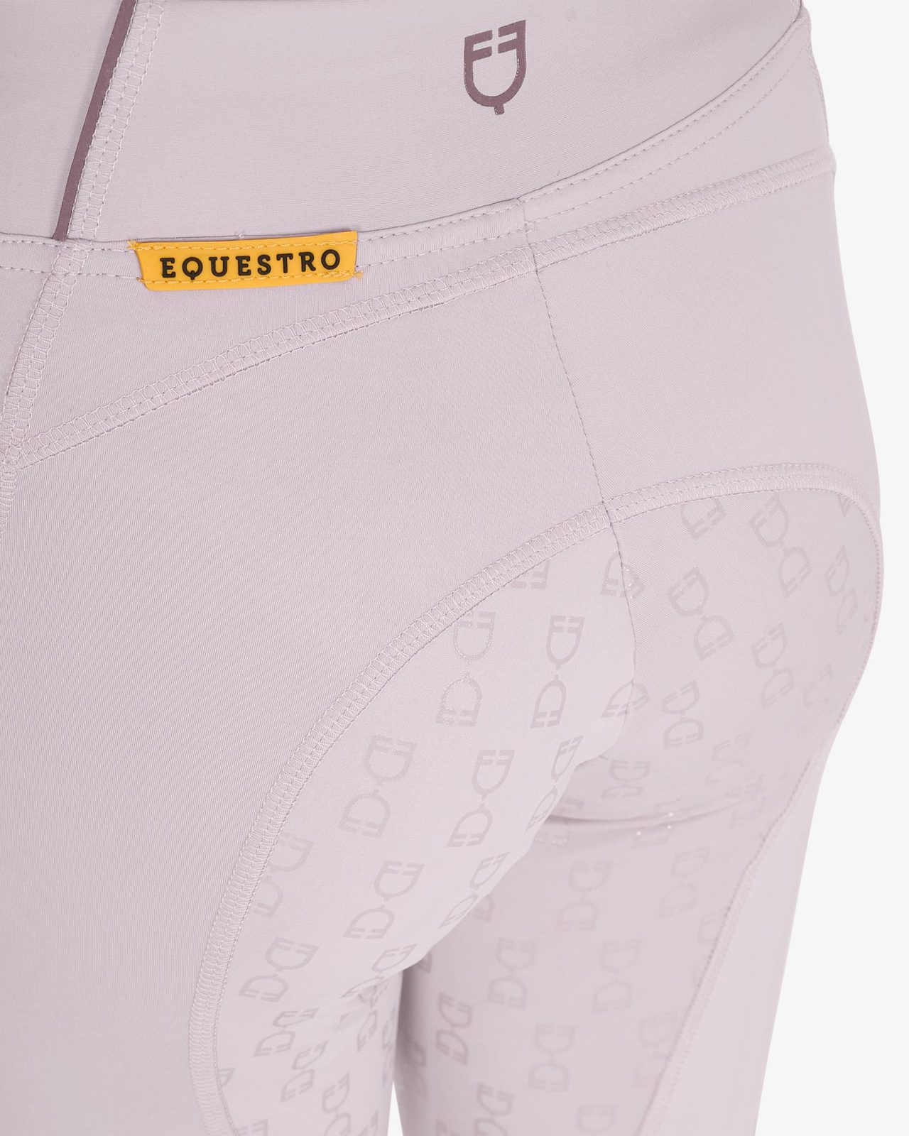Girls' slim fit grip leggings with logo